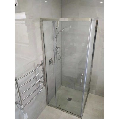 Shower Glass Frameless 2 Sided Swing Door 1000x1000x2000MM